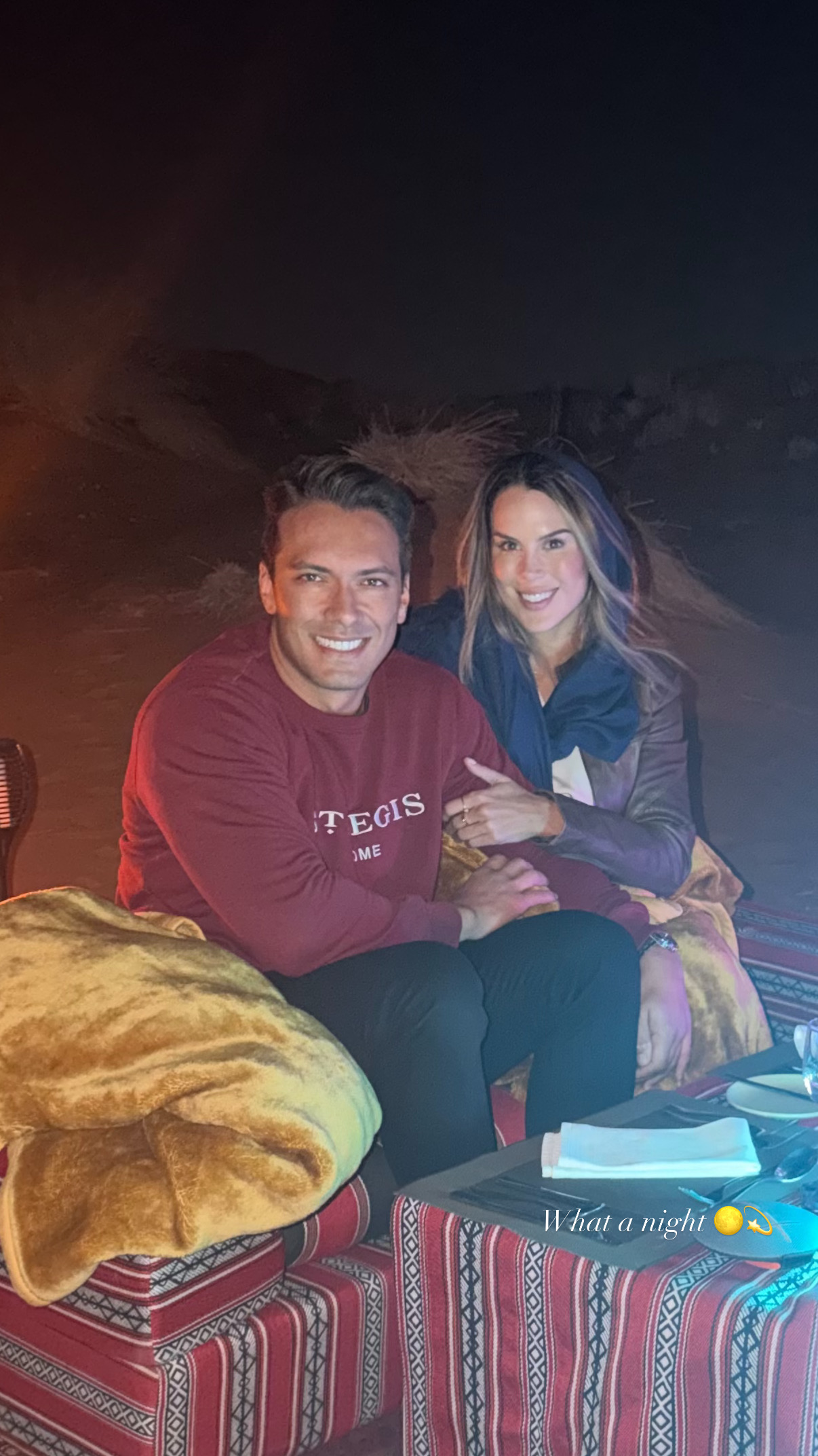 What a night in the desert