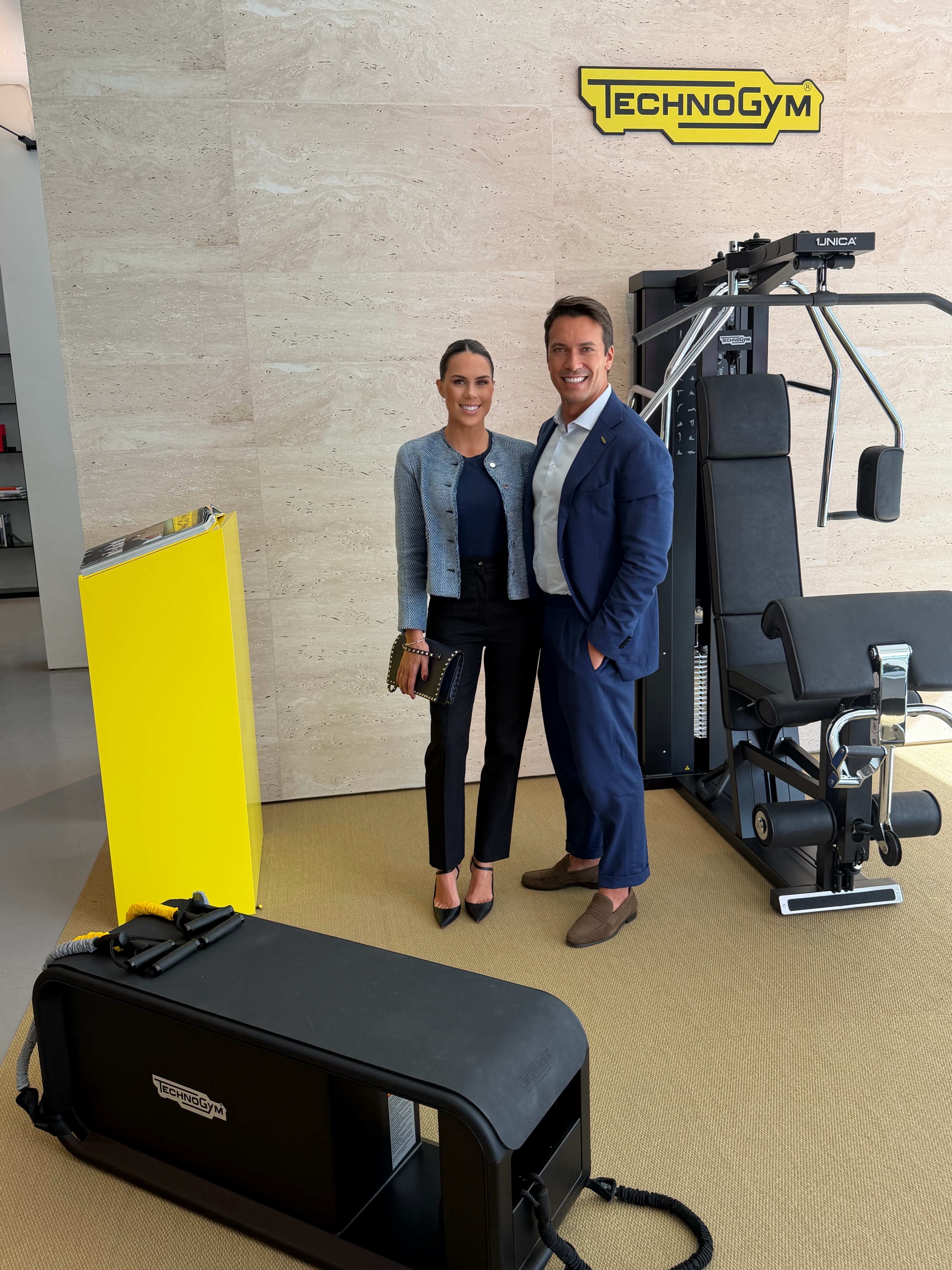 A visit to the Technogym showroom